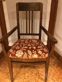 Poltroncina in legno primi ’900