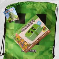 portamerenda e sacchetta Minecraft 