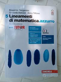 Lineamenti di matematica azzurro. Con Tutor. Vol.5