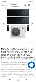 Condizionatore Mitsubishi dual split 