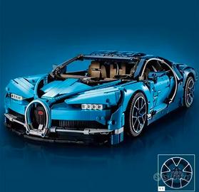 Set Costruzioni (3599 pezzi)Bugatti Chiron Technic