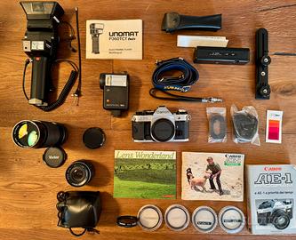 Canon AE-1 Program – Kit Completo | Venduto as-is