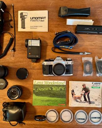 Canon AE-1 Program – Kit Completo | Venduto as-is