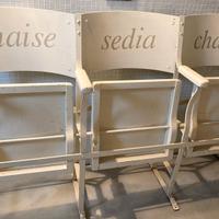 Collezionismo/sedie cinema modenariato