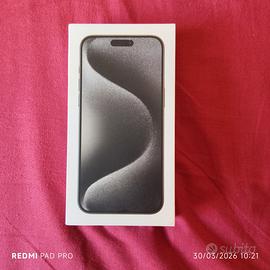 Scatola iPhone 15 Pro Max