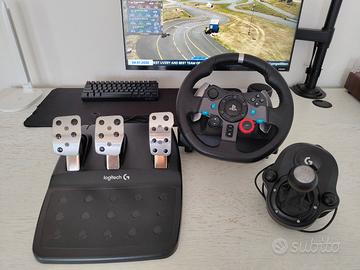 Volante Logitech G29 + cambio Driving Force