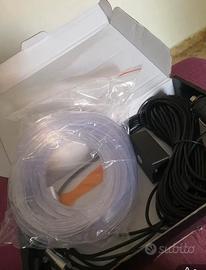 Striscia luminosa in fibra led auto