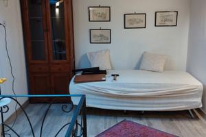Mansarda arredata e accogliente