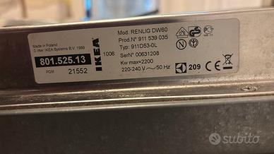 Lavastoviglie a incasso Whirlpool 