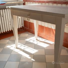 tavolo legno bianco