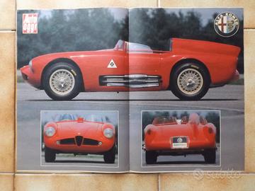 Poster auto paginone centrale Auto Oggi anni '90 2