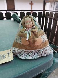 Bambola porcellana biscuit da collezione