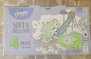 Pannolini Happy - 124 Pezzi - 8-14 kg