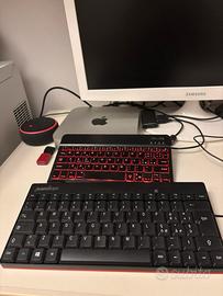 Tastiera cablata + tastiera RGB Wireless