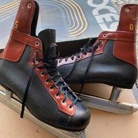 Pattini ghiaccio da hockey vintage