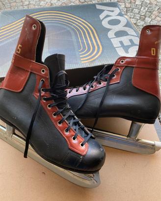 Pattini ghiaccio da hockey vintage