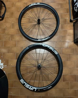 RUOTE IN CARBONIO URSUS come nuove