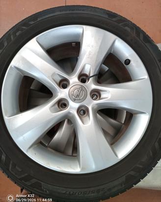CERCHI IN LEGA PEL ASTRA da 17 con gomme