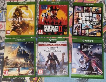 Lotto Giochi Originali XBOX One e Series X