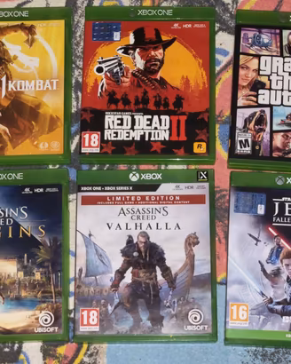 Lotto Giochi Originali XBOX One e Series X