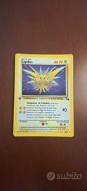 Carta pokemon Zapdos 1 edizione ita