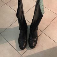 Stivaletti donna in pelle numero 40