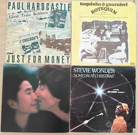 6€ LP Lennon, Hardcastle, S. Wonder, Toquinho
