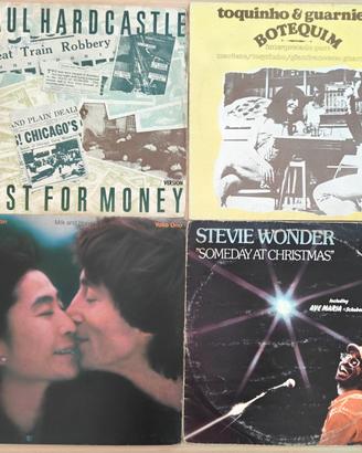 6€ LP Lennon, Hardcastle, S. Wonder, Toquinho