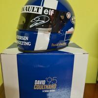 Casco replica  1:2  D.Coulthard 1995 autografato 