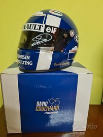 Casco replica  1:2  D.Coulthard 1995 autografato 