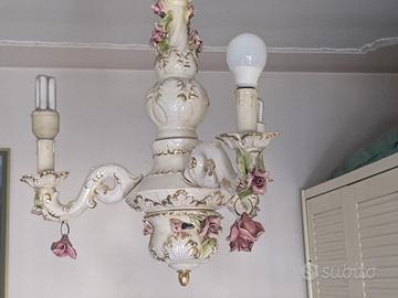 Lampadario in ceramica Bassano del Grappa