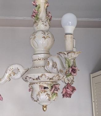Lampadario in ceramica Bassano del Grappa