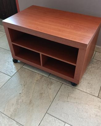 Mobiletto TV / portaoggetti con ruote