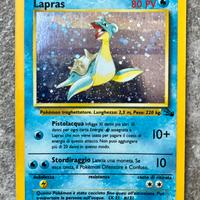 Carta Pokemon Lapras Holo Ita, Set Fossil 10/62