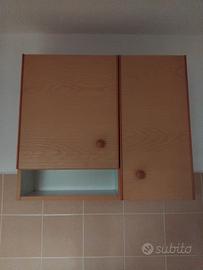 Mobiletto pensile bagno