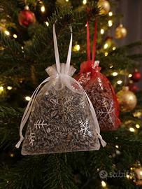 🎄 Sacchetti Lavanda Natalizi Decorazioni Albero