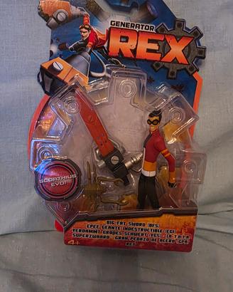 Generator Rex Mattel Figure BFS Sealed