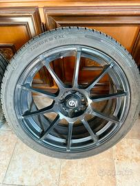 Cerchi sparco oz racing r 18 con gomme estive