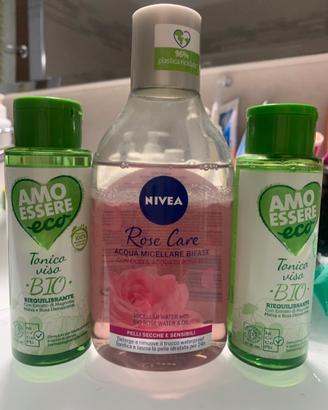 Nivea e tonico