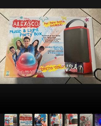 Set party box con cassa e discoball