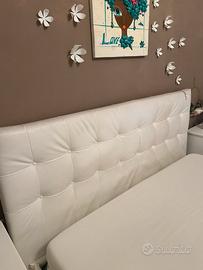 Letto contenitore con materasso