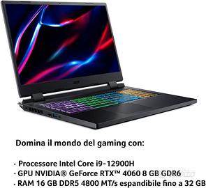 pc portatile gaming