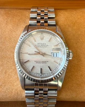 Rolex Datejust 36 mm 16234 TAPISSERIE dial