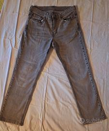 Jeans Levi's 511 Slim Fit Grigio – Taglia W31 L32