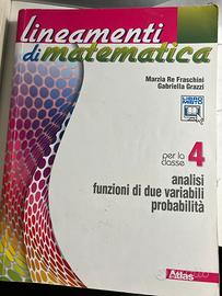 Lineamenti di matematica  4