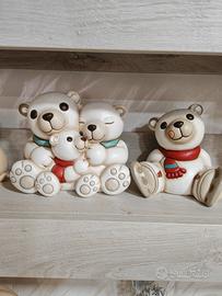 coppia orsi e orso con pattini thun 