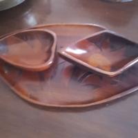 Antico Vassoio Legno Made Italy