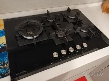 piano gas 5 fuochi grundig