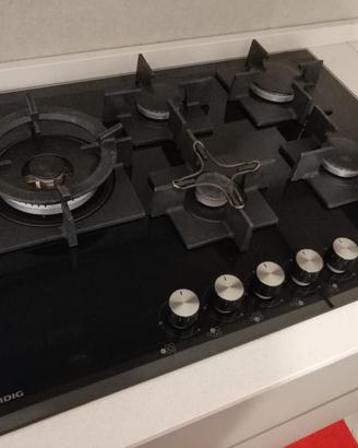 piano gas 5 fuochi grundig
