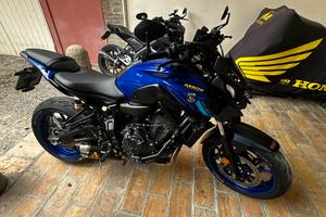 Yamaha MT -07 Ivon blue 2024 pari a nuovo-6000 km
